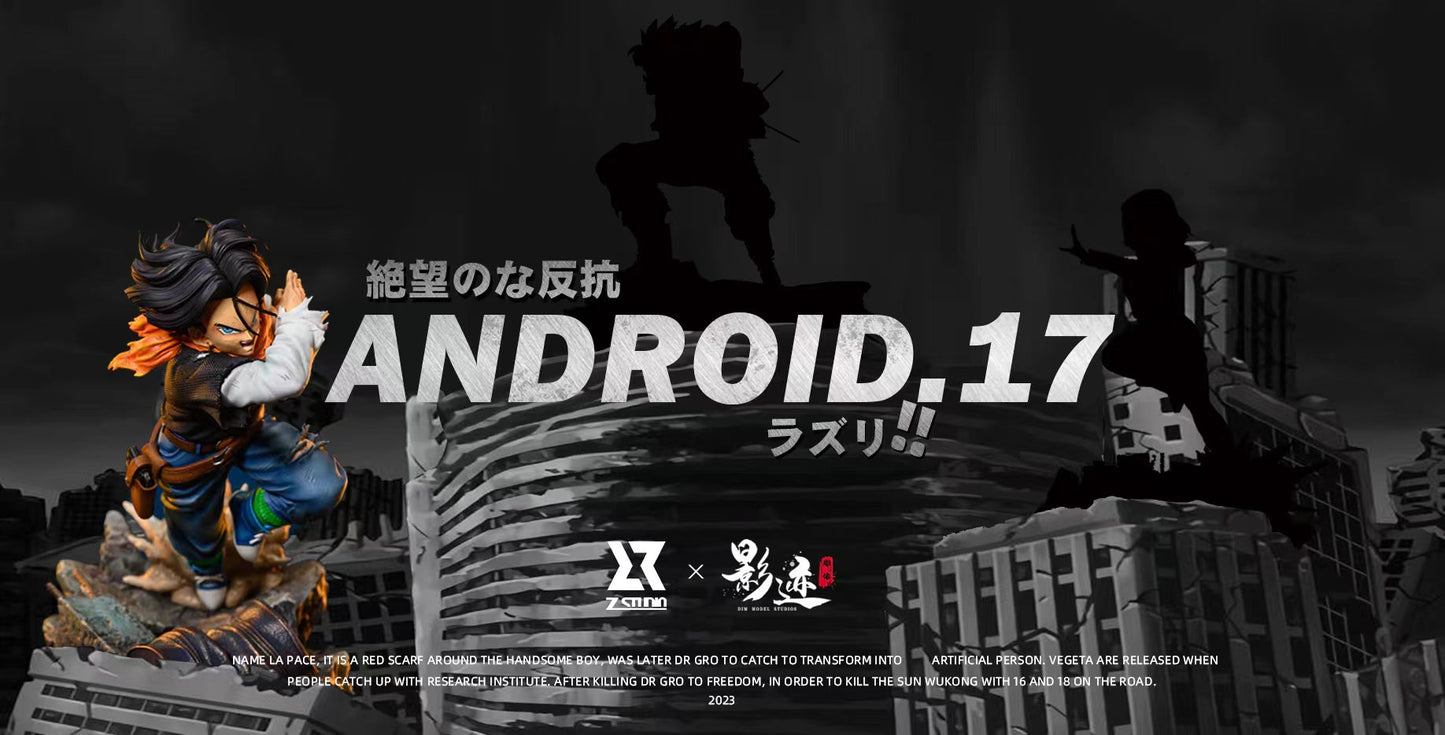 Z x DIM - Android 17 StatueCorp